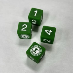 Frontline Games Dice - 4 Numbered Dice